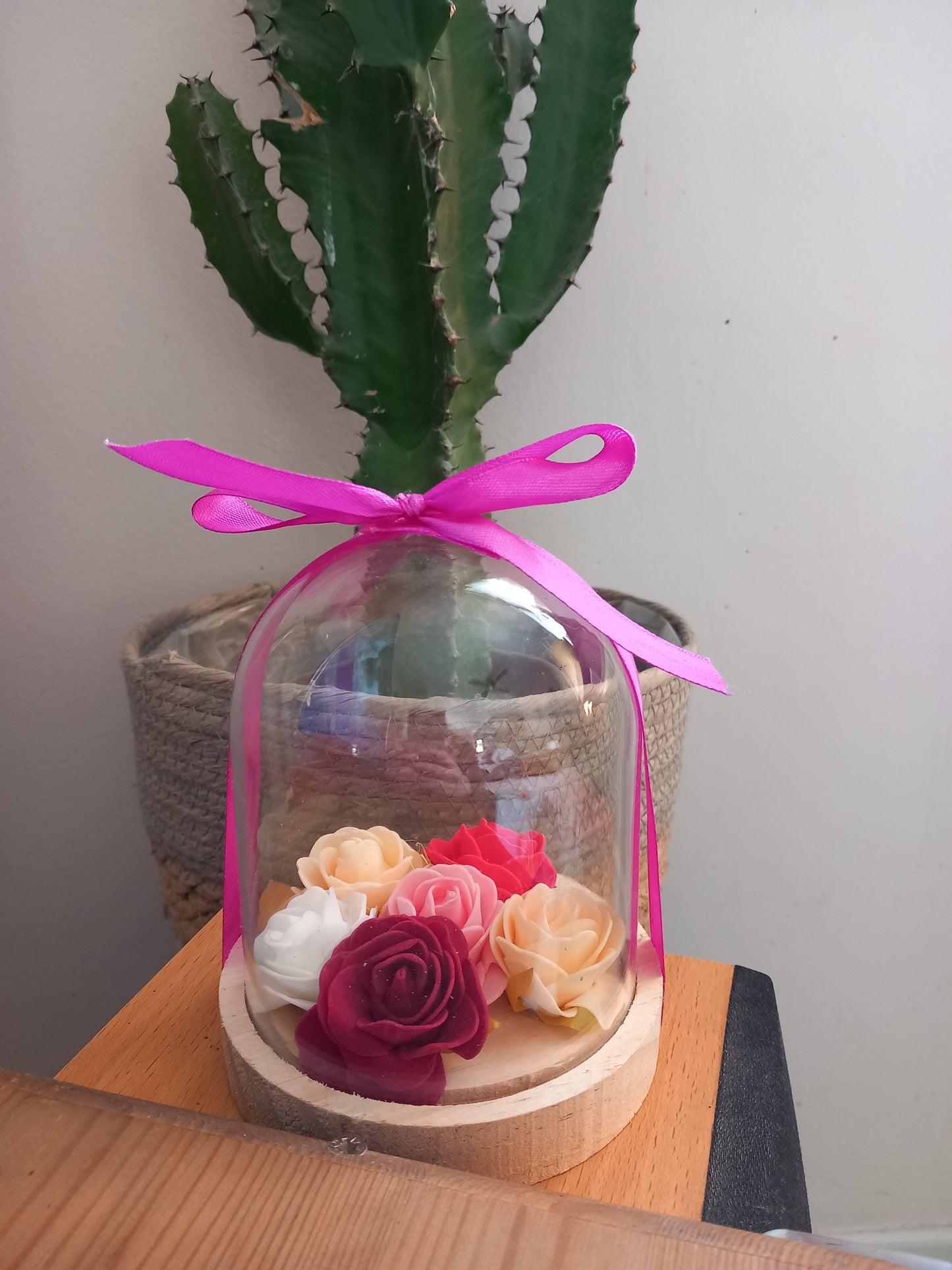 Cloche personnalisé fleurs 🌸